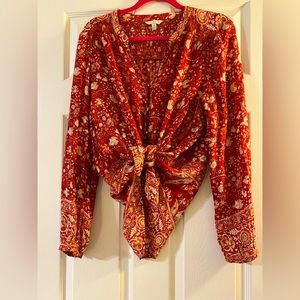 Lucky Brand, blouse $10